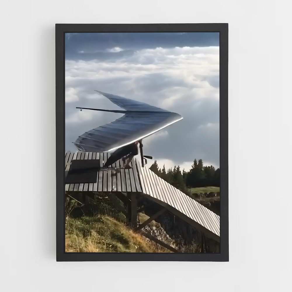 Poster Sommet Énergétique – affiche Deltaplane (vue 2)
